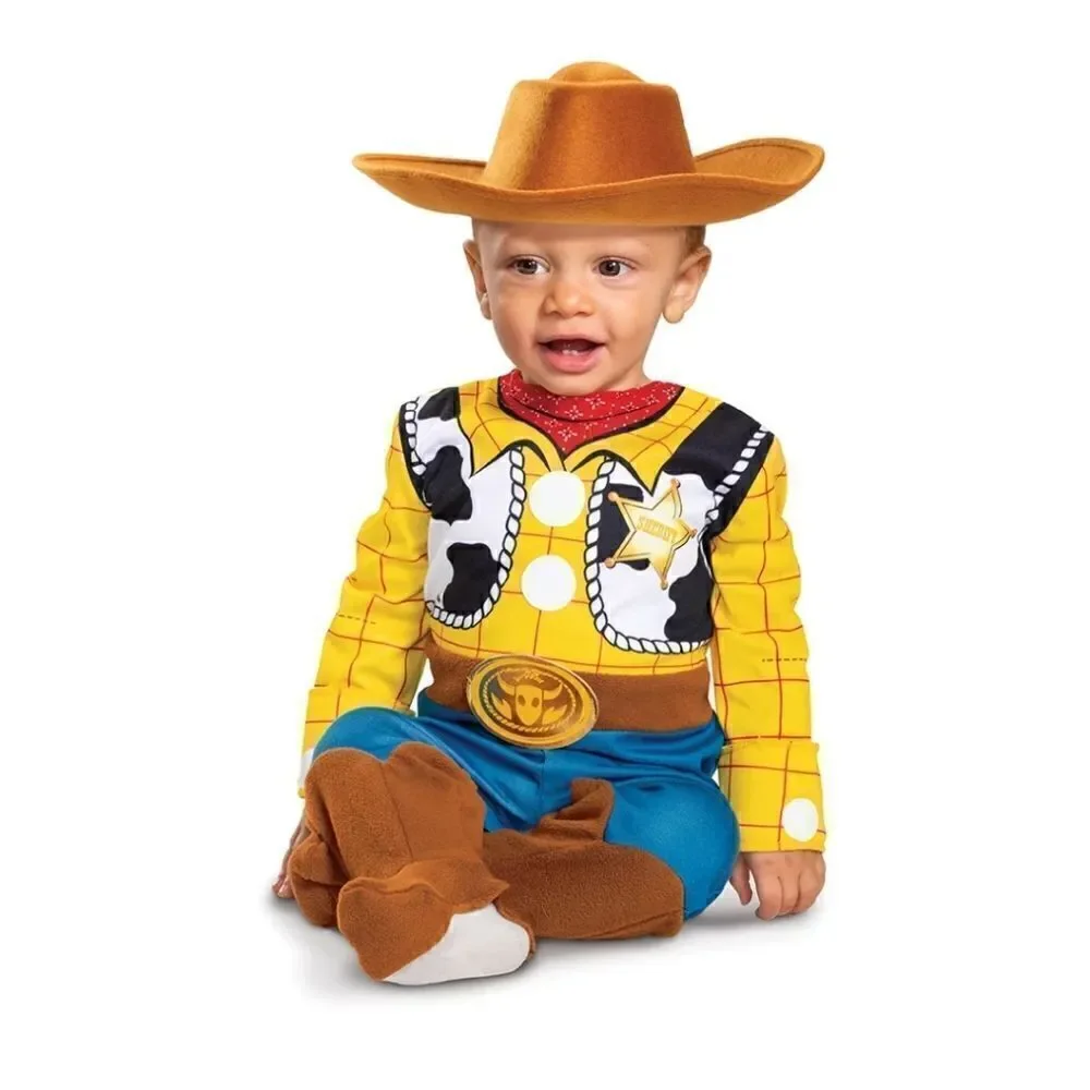 New Disney Pixar Halloween dress up Toy Story Woody costume.